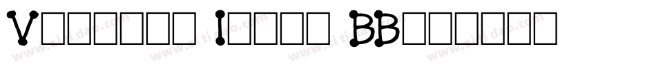 Village Idiot BB字体转换